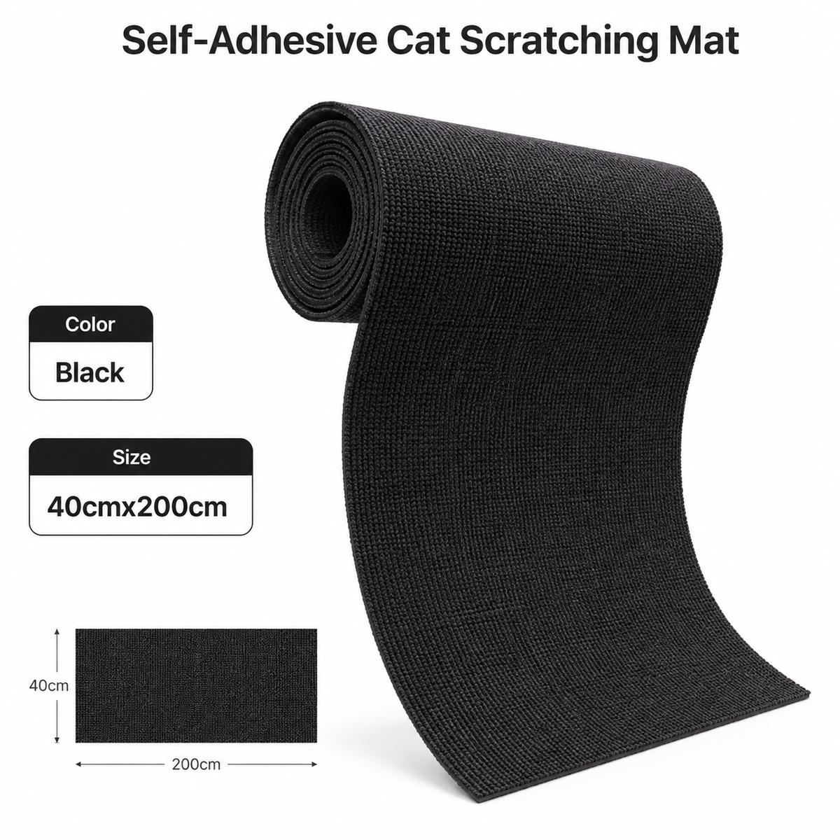 Self-Adhesive Cat Scratching Mat