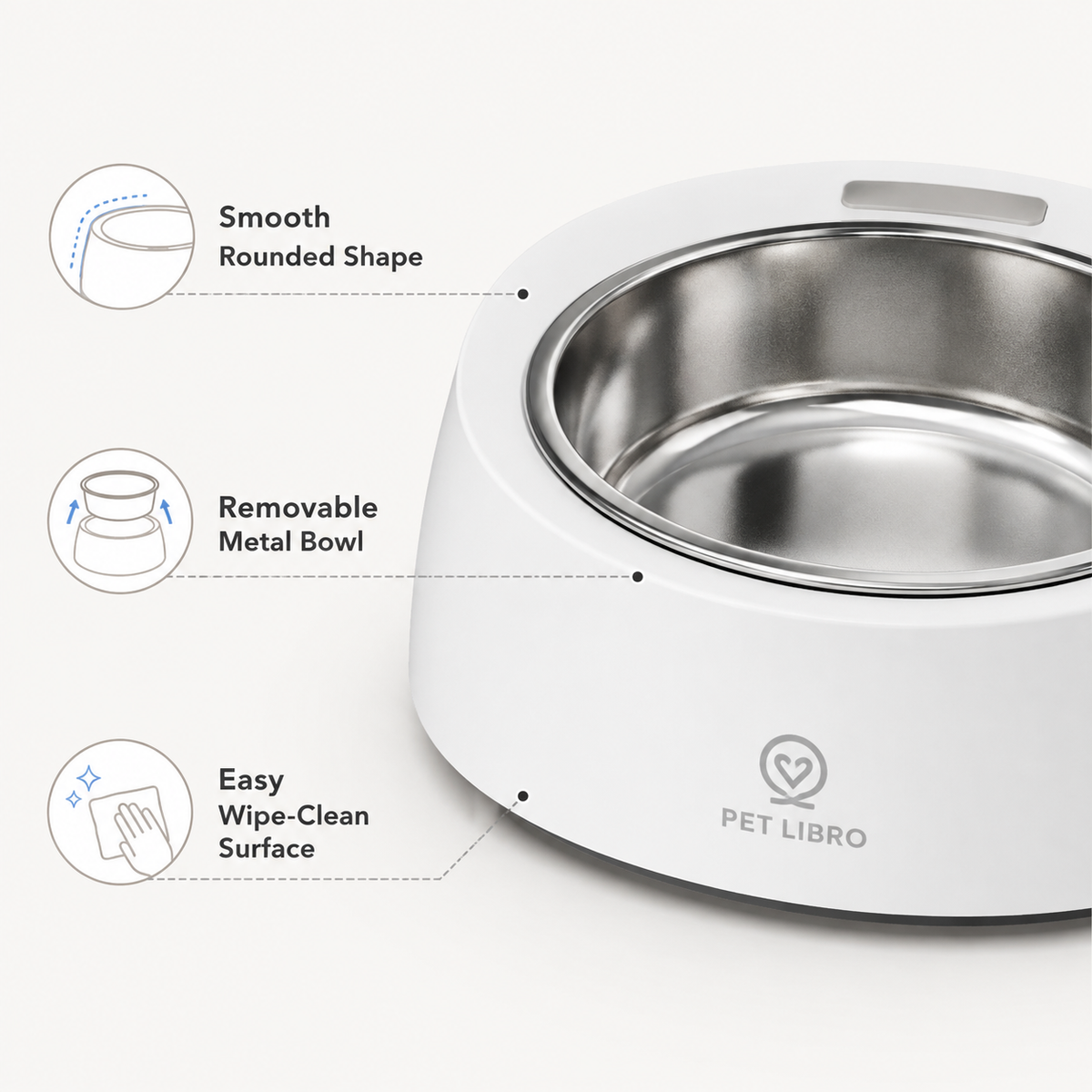 Smart Digital Weighing Pet Bowl.