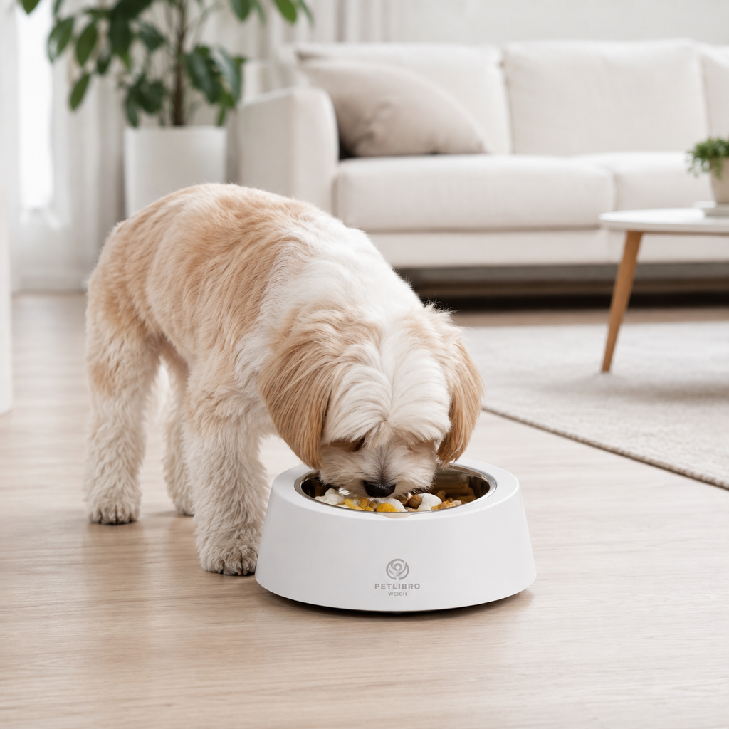 Smart Digital Weighing Pet Bowl.