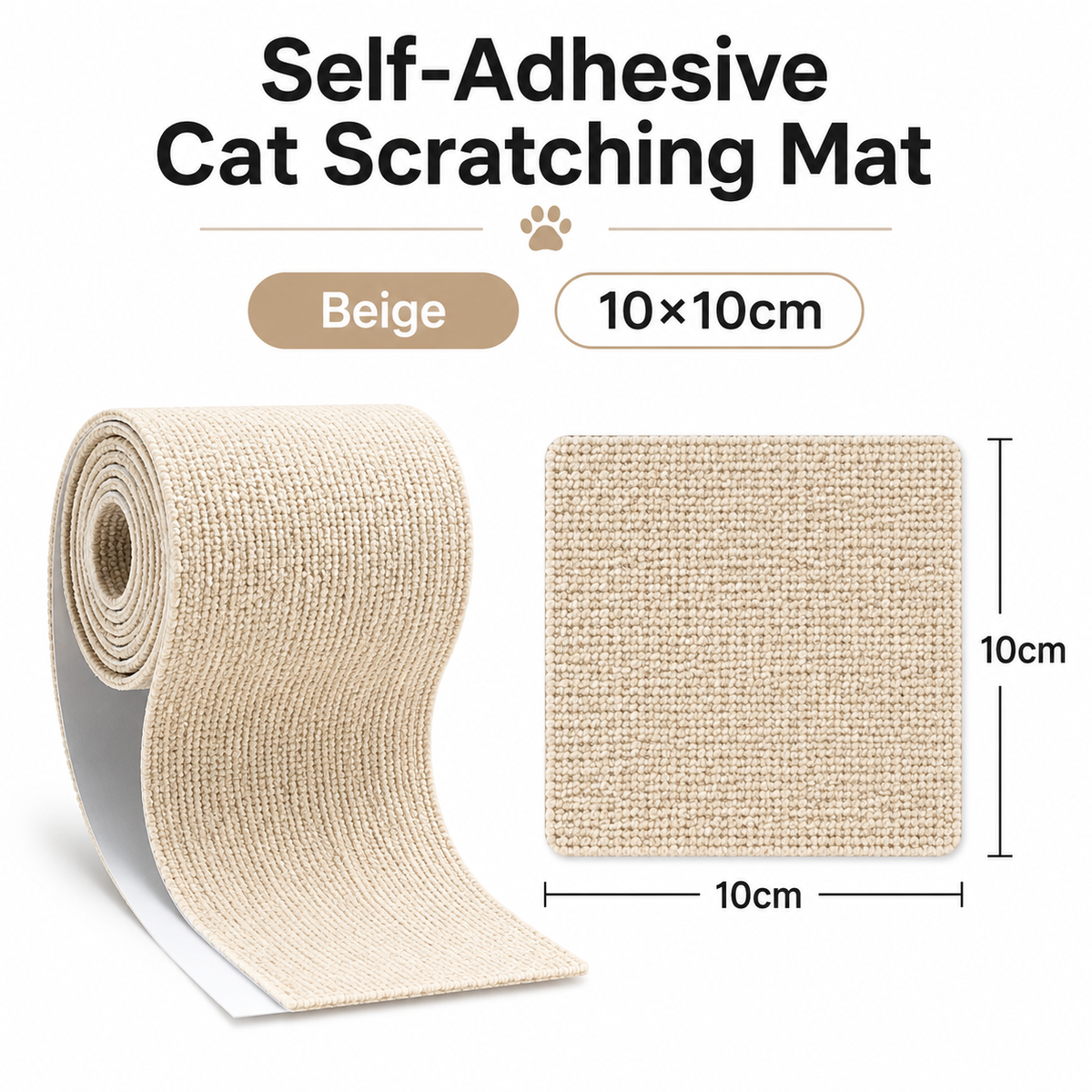 Self-Adhesive Cat Scratching Mat