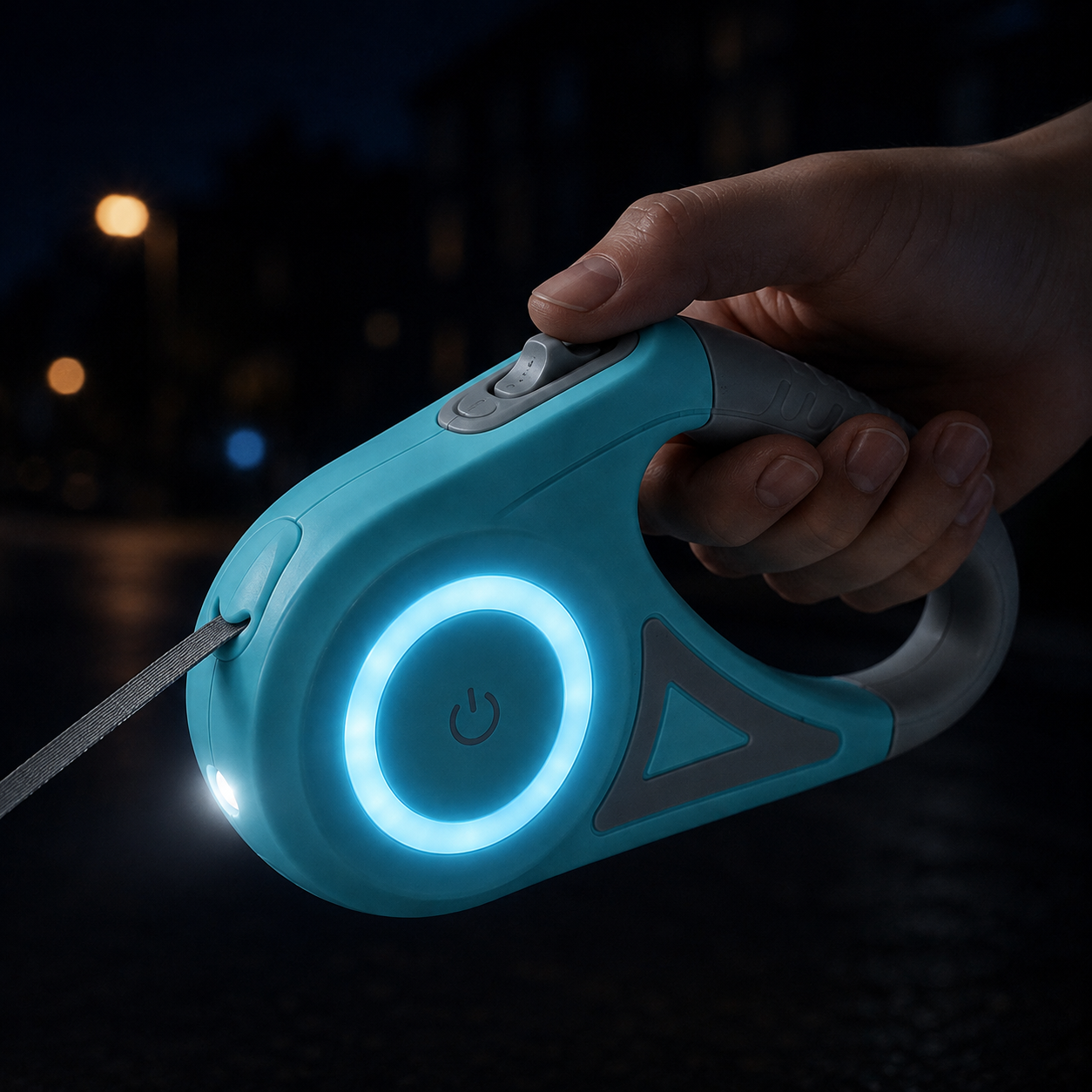 Retractable Dog Leash with LED Light | 3M & 5M
