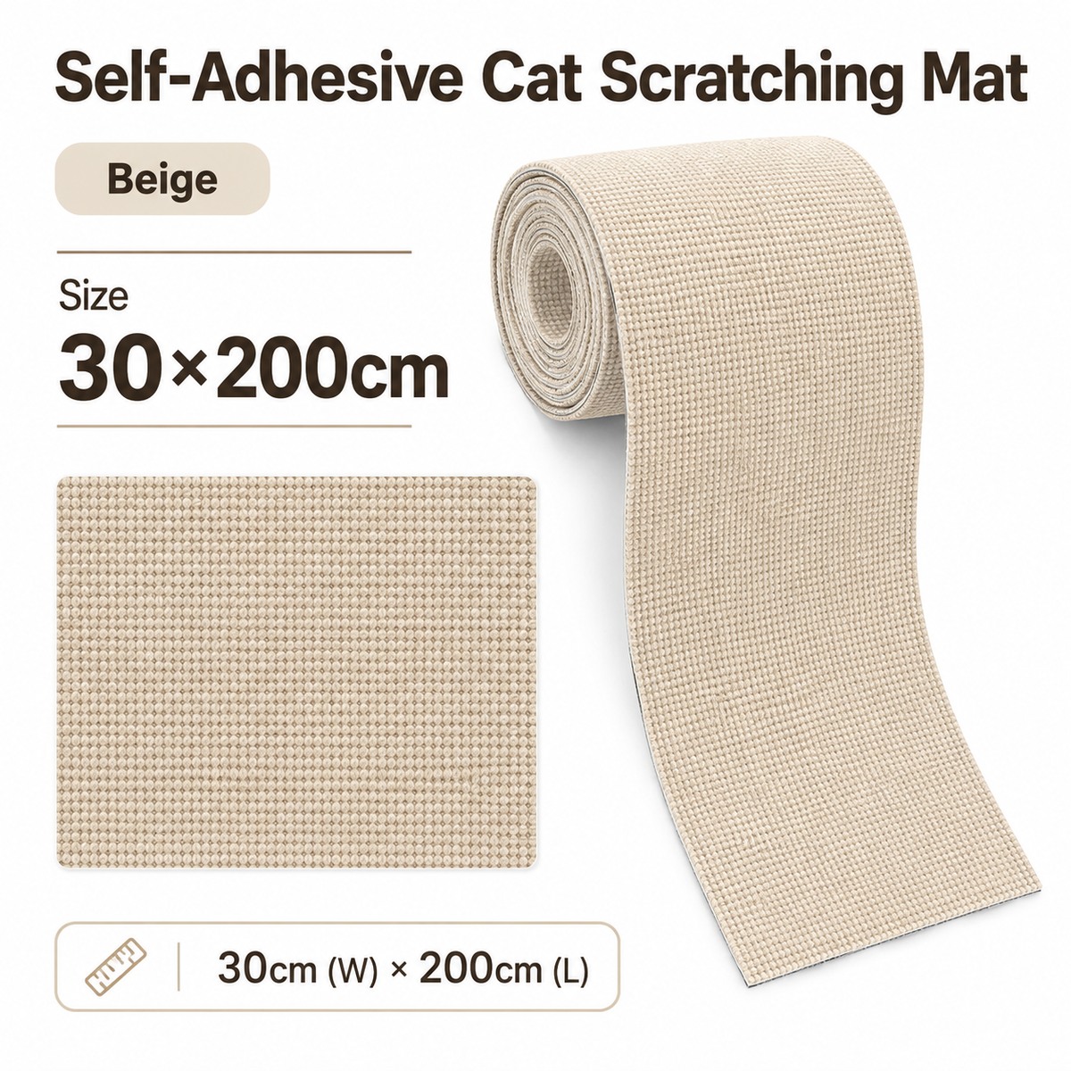 Self-Adhesive Cat Scratching Mat