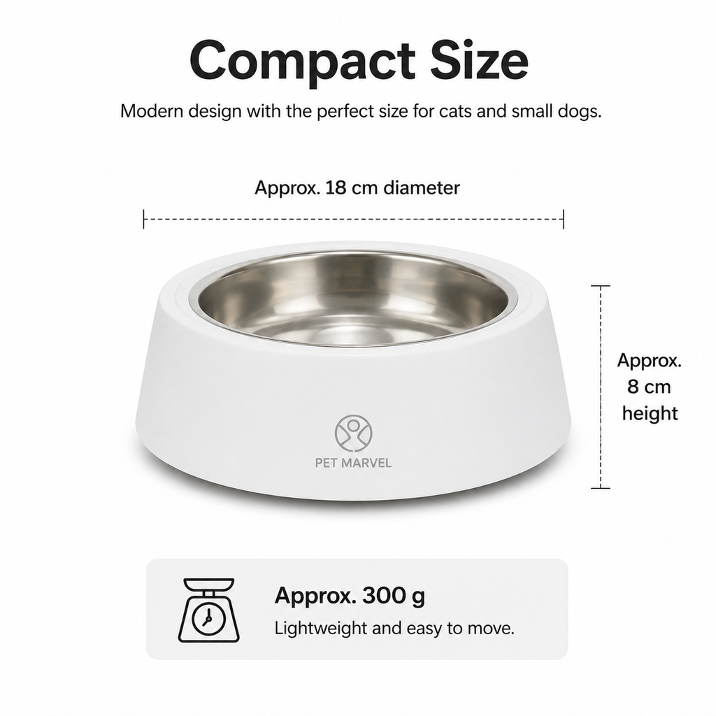 Smart Digital Weighing Pet Bowl.