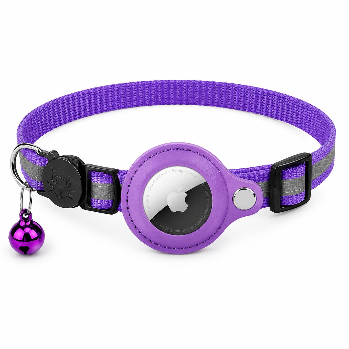 Reflective AirTag Pet Collar