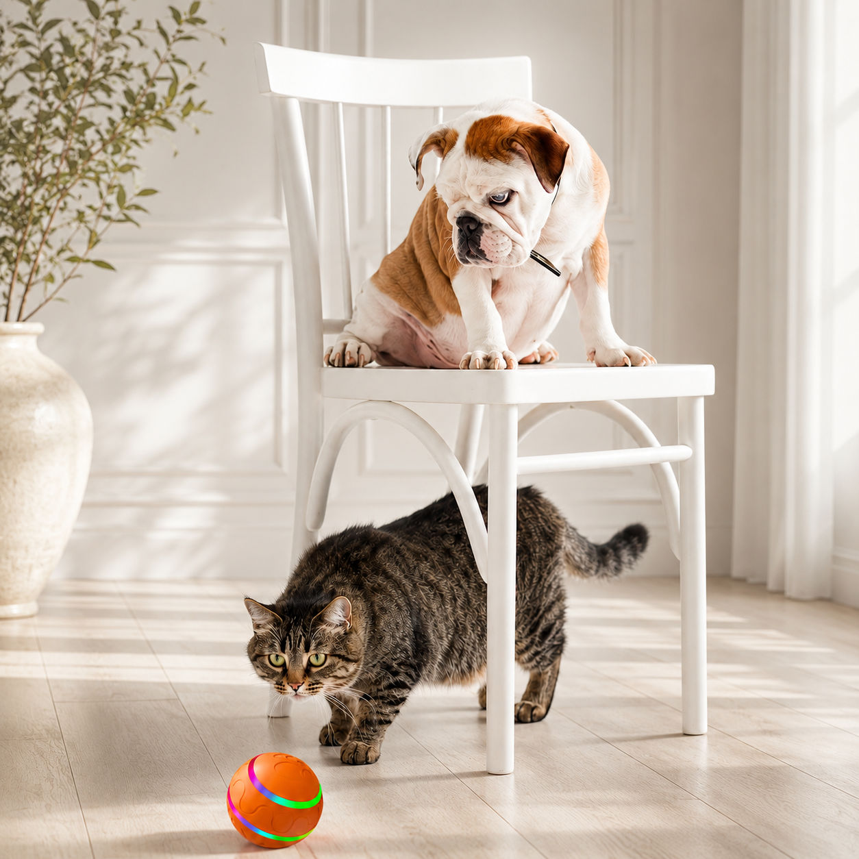 Smart Interactive Cat Ball