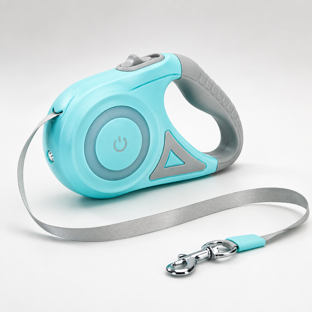 Retractable Dog Leash with LED Light | 3M & 5M