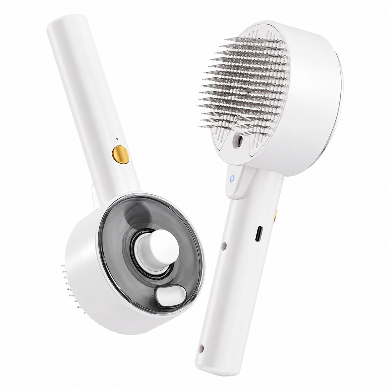Steam Pet Grooming Brush – Mist Hair Remover for Cats & Dogs