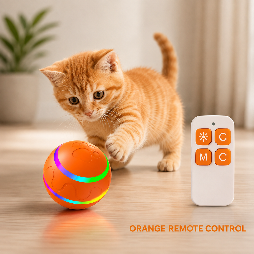 Smart Interactive Cat Ball