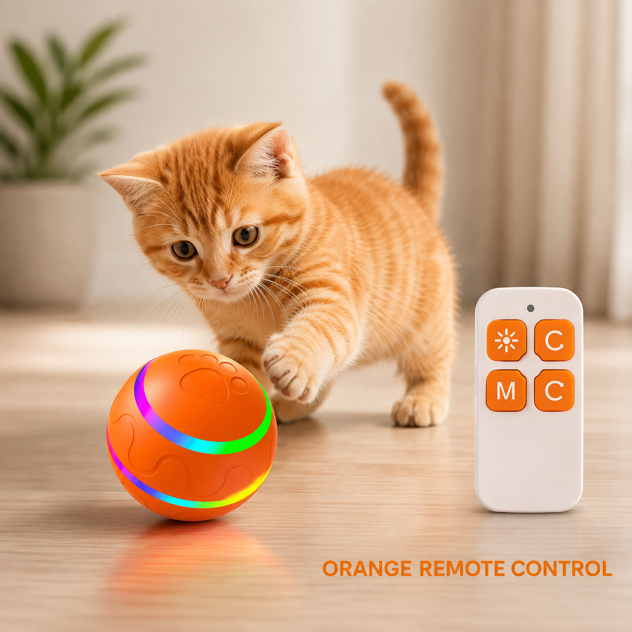 Smart Interactive Cat Ball