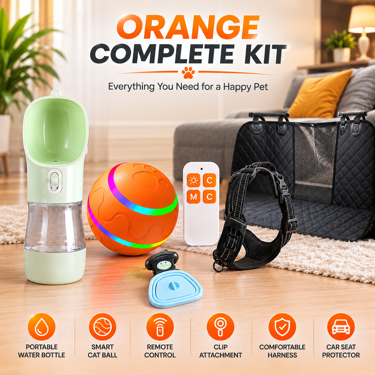 Smart Interactive Cat Ball