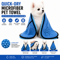 Quick-Dry Microfiber Pet Towel